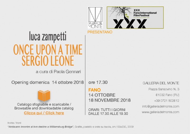 Mostra di Luca Zampetti "Once upon a time Sergio Leone"